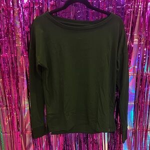 Under Armour Dark Green Long Sleeve Tee